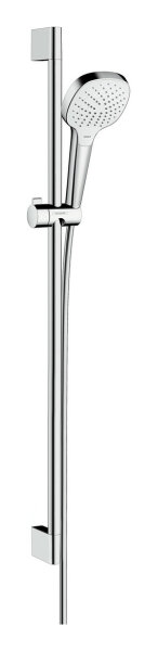 Hansgrohe Brausegarnitur Croma Select E Vario / Unica Croma 90cm chrom/weiss 26592400