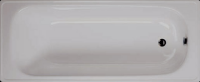 Badewanne-Paket-6 Badewanne Stahl 170x70cm bestehend aus Badewanne, Wannentr&auml;ger/Wannenf&uuml;&szlig;e, Ab- und &Uuml;berlaufgarnitur