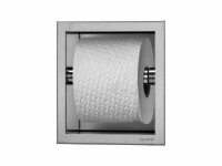 ESS Container Toilettenpapierhalter 173x173x86mm,Nische + Rahmen edelstahl geb&uuml;rstet