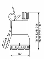 Wilo Schmutzwasser-Tauchmotorpumpe Drain TMW...