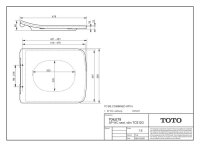 TOTO WC-Sitz SP TC512G, wei&szlig; abnehmbar mit Edelstahlscharnieren und Absenkautomatik